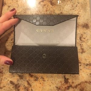 Gucci glasses case